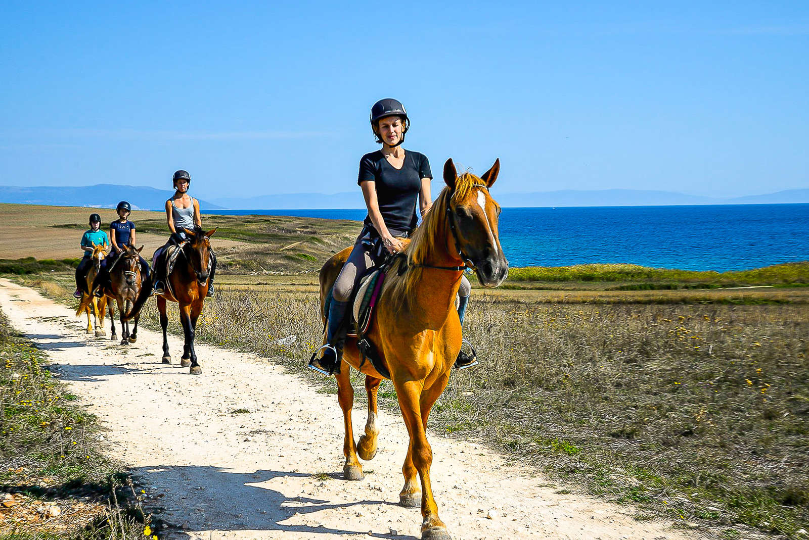 Partez en randonn e  cheval  nature et plage en Croatie 