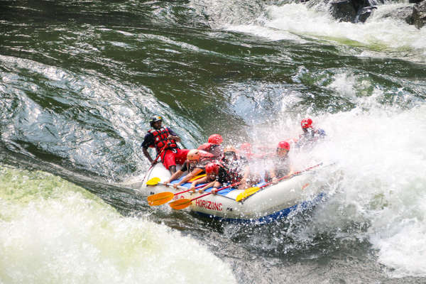 Rafting au Zimbabwe